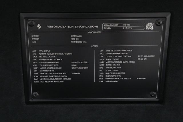2021 Ferrari 812 GTS