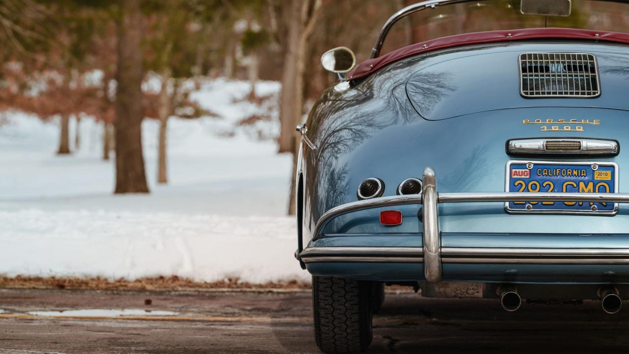 1957 Porsche 356 A 1600 Speedster