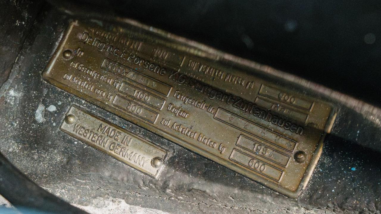 1957 Porsche 356 A 1600 Speedster