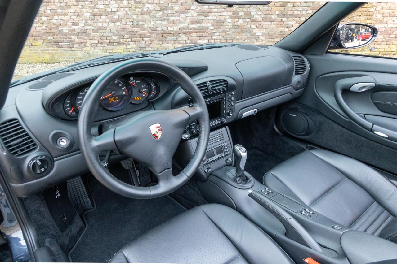 2003 Porsche 996 Carrara 4S Manual Cabriolet with hardtop &ldquo;Less than 35.000 kms&rdquo;