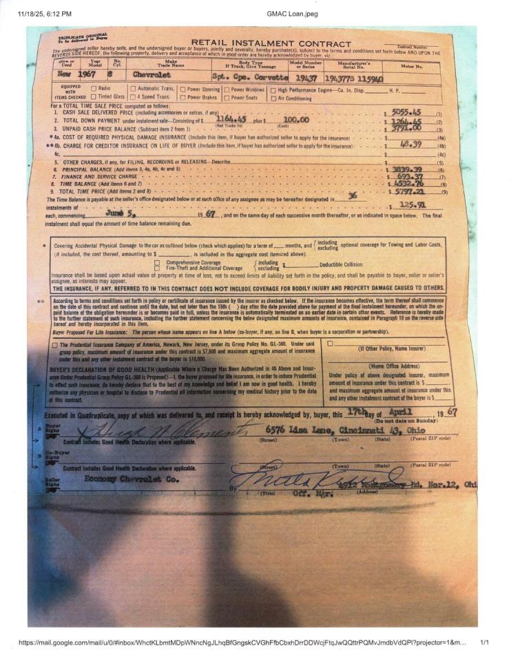 1967 Chevrolet Corvette