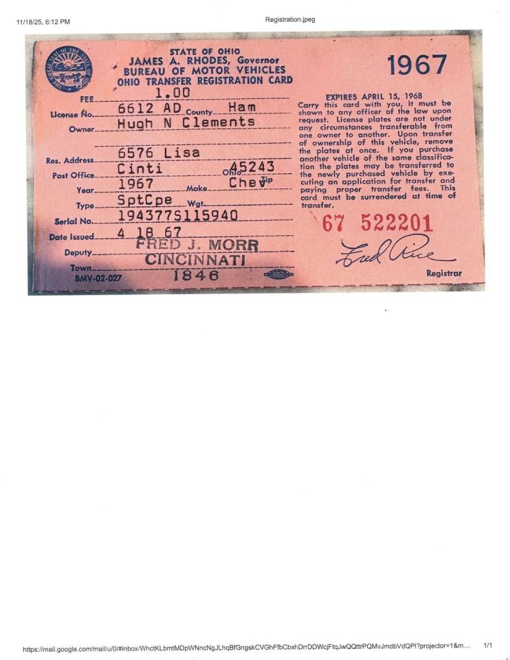 1967 Chevrolet Corvette