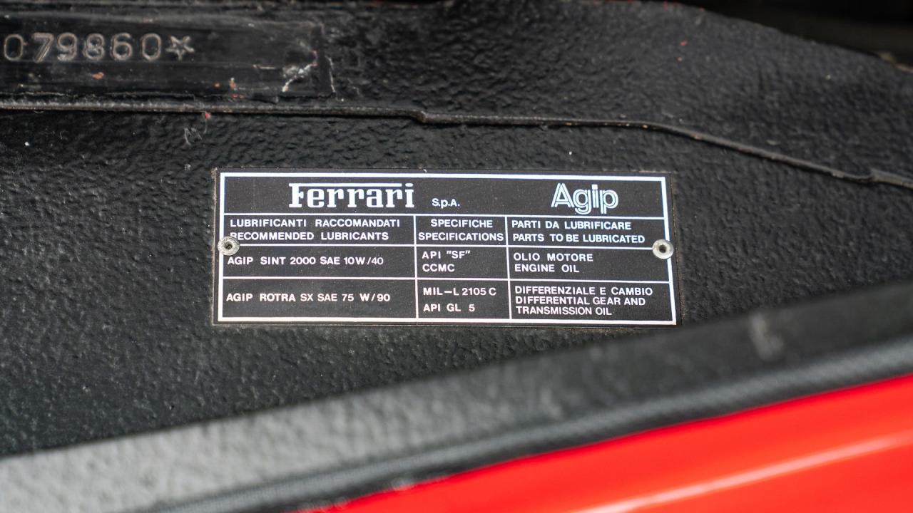 1989 Ferrari 328 GTS