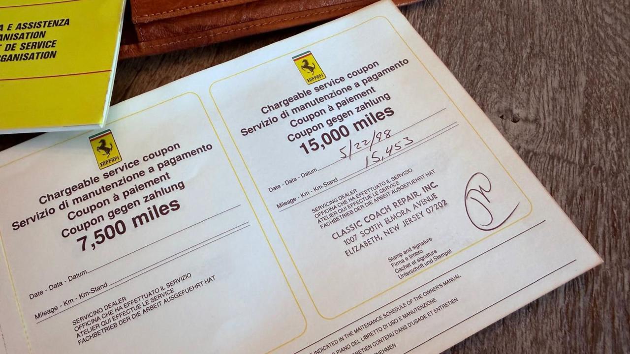 1989 Ferrari 328 GTS