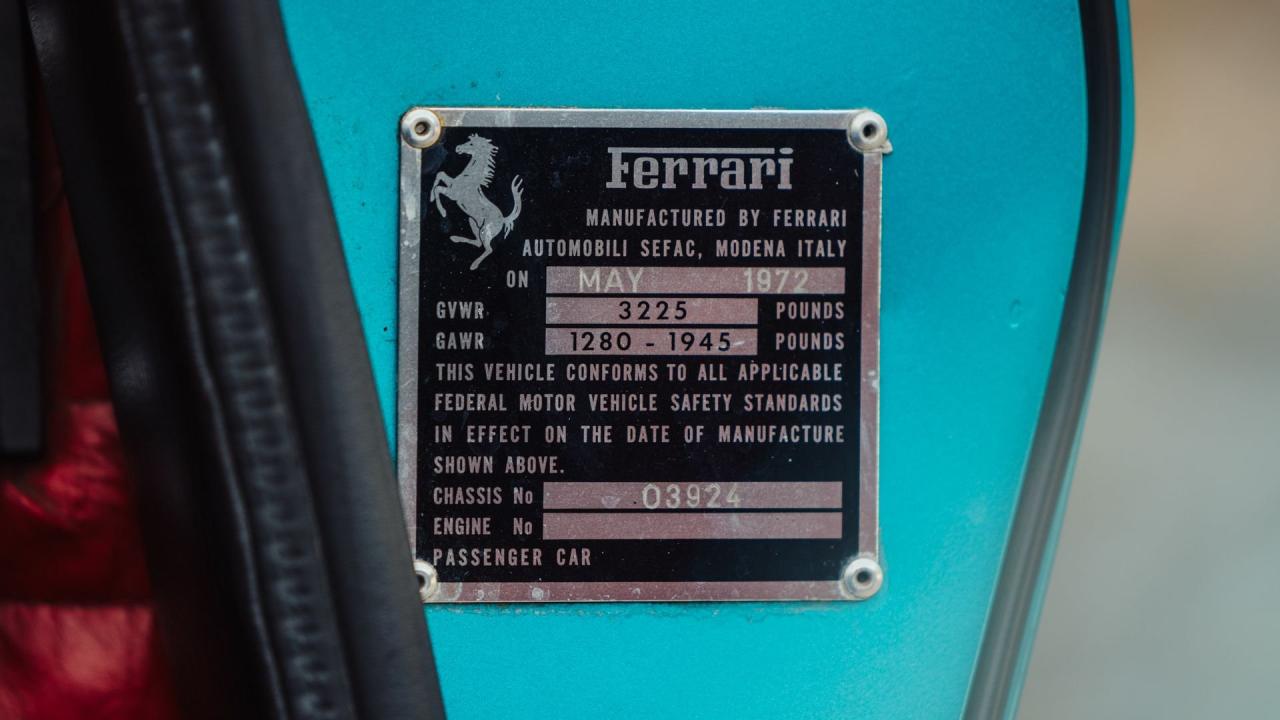 1972 Ferrari Dino 246 GT