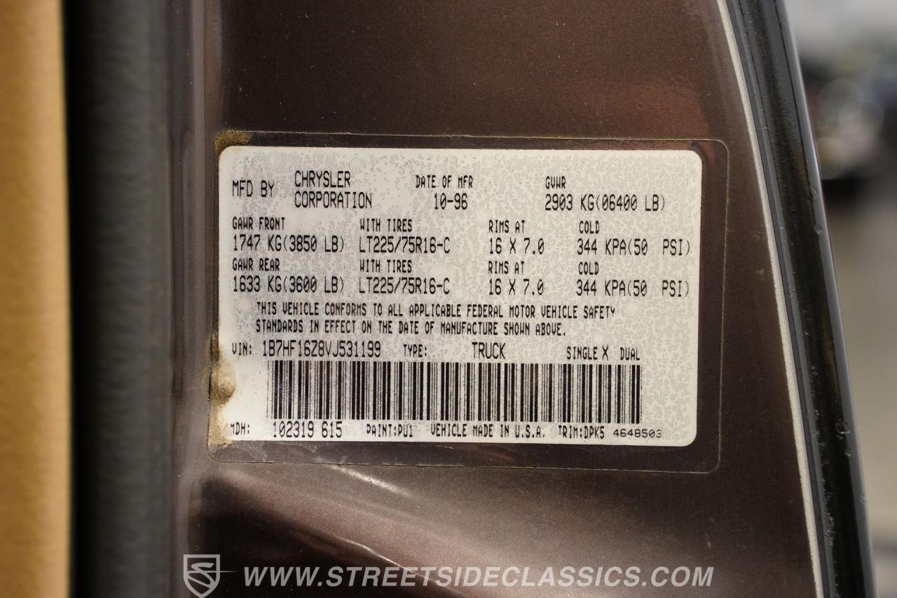 1997 Dodge Ram 1500 Laramie SLT 4x4