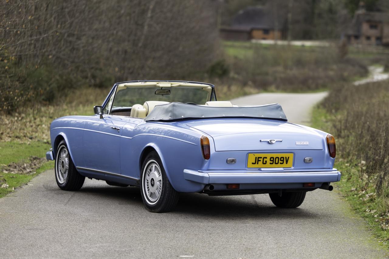 1980 Rolls - Royce Corniche Convertible