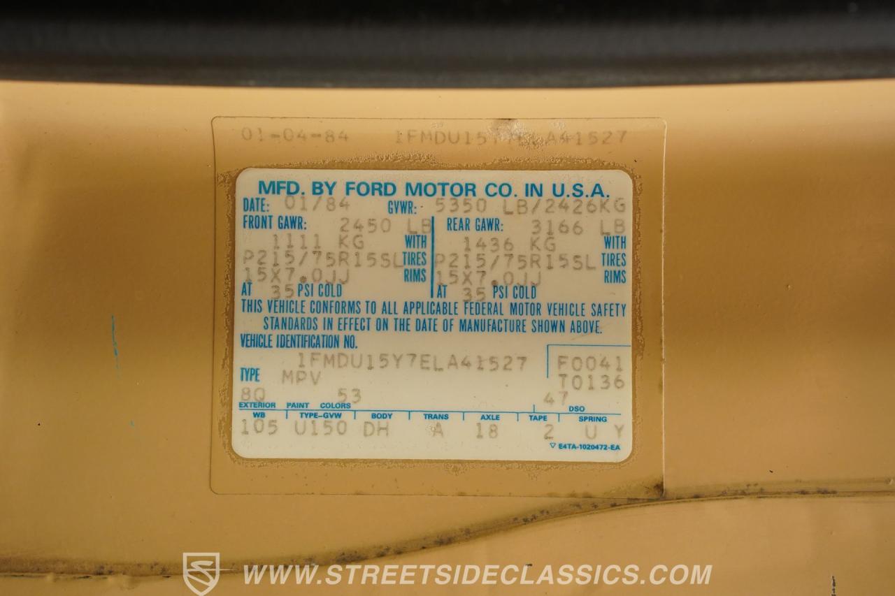 1984 Ford Bronco 4X4