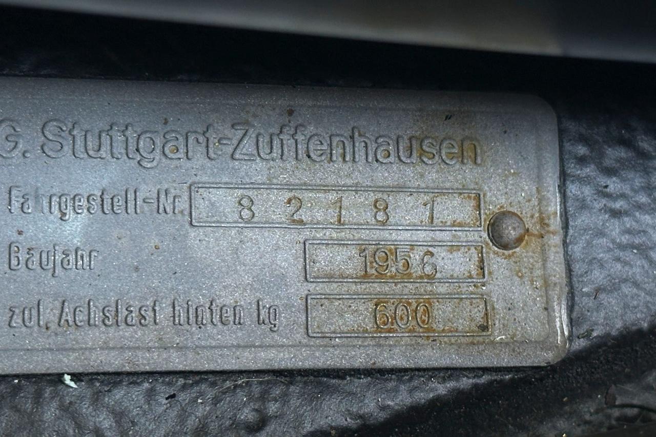 1956 Porsche 356 A 1600 Speedster