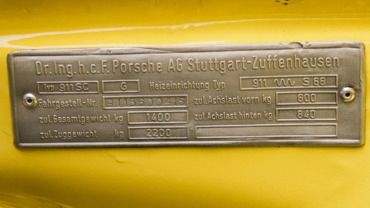 1975 Porsche 911 Carrera MFI Coupe