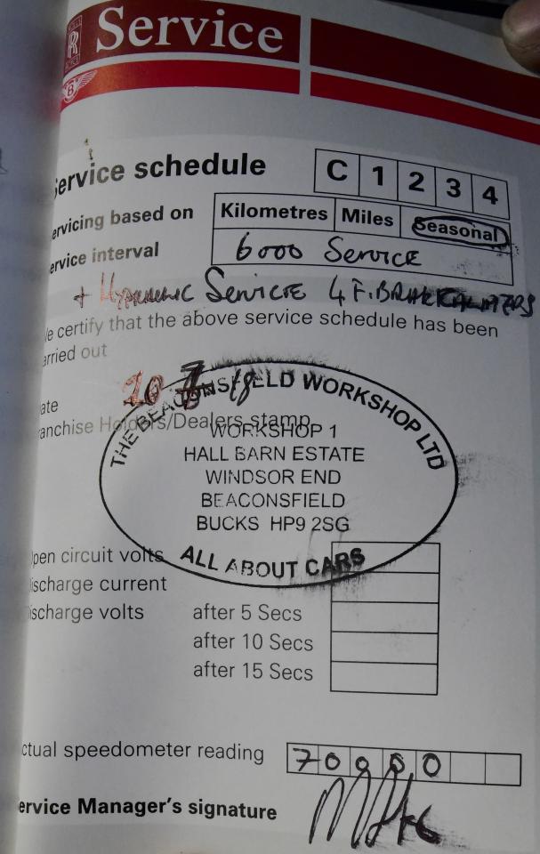 1996 Bentley Continental R