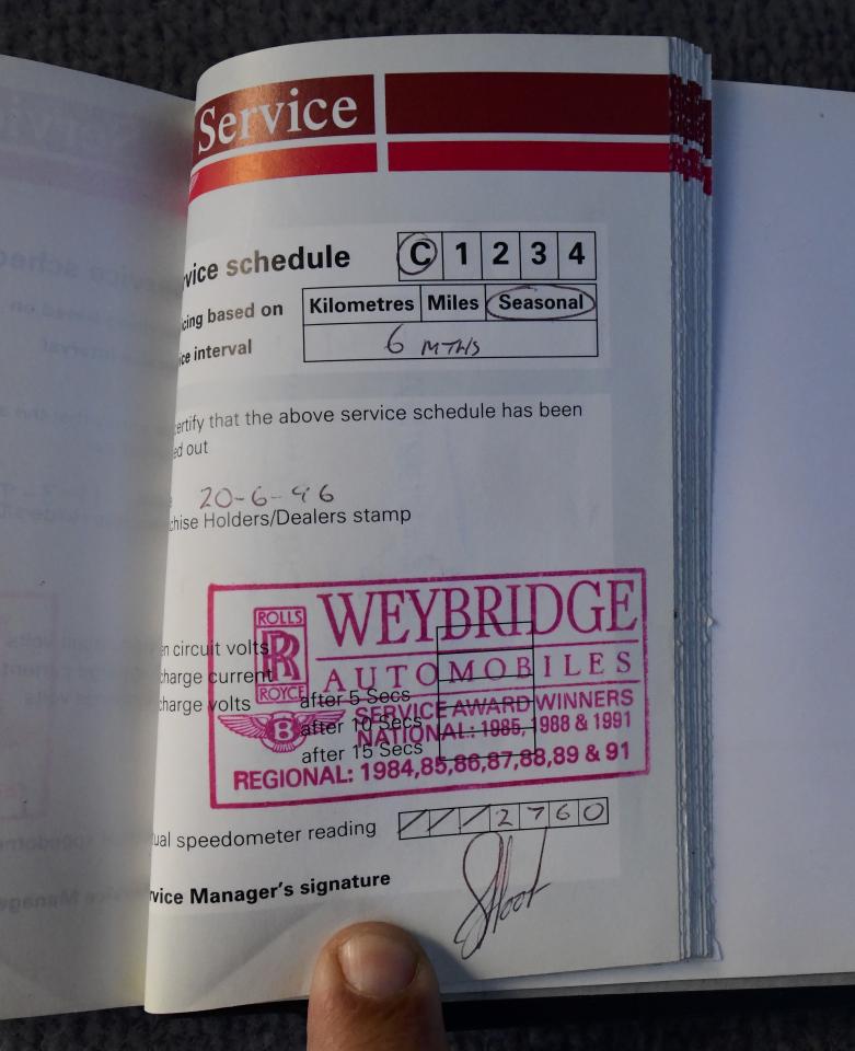 1996 Bentley Continental R