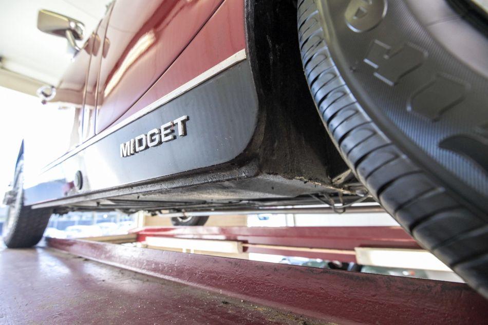 1974 MG Midget MKIII 1275 round wheel arch
