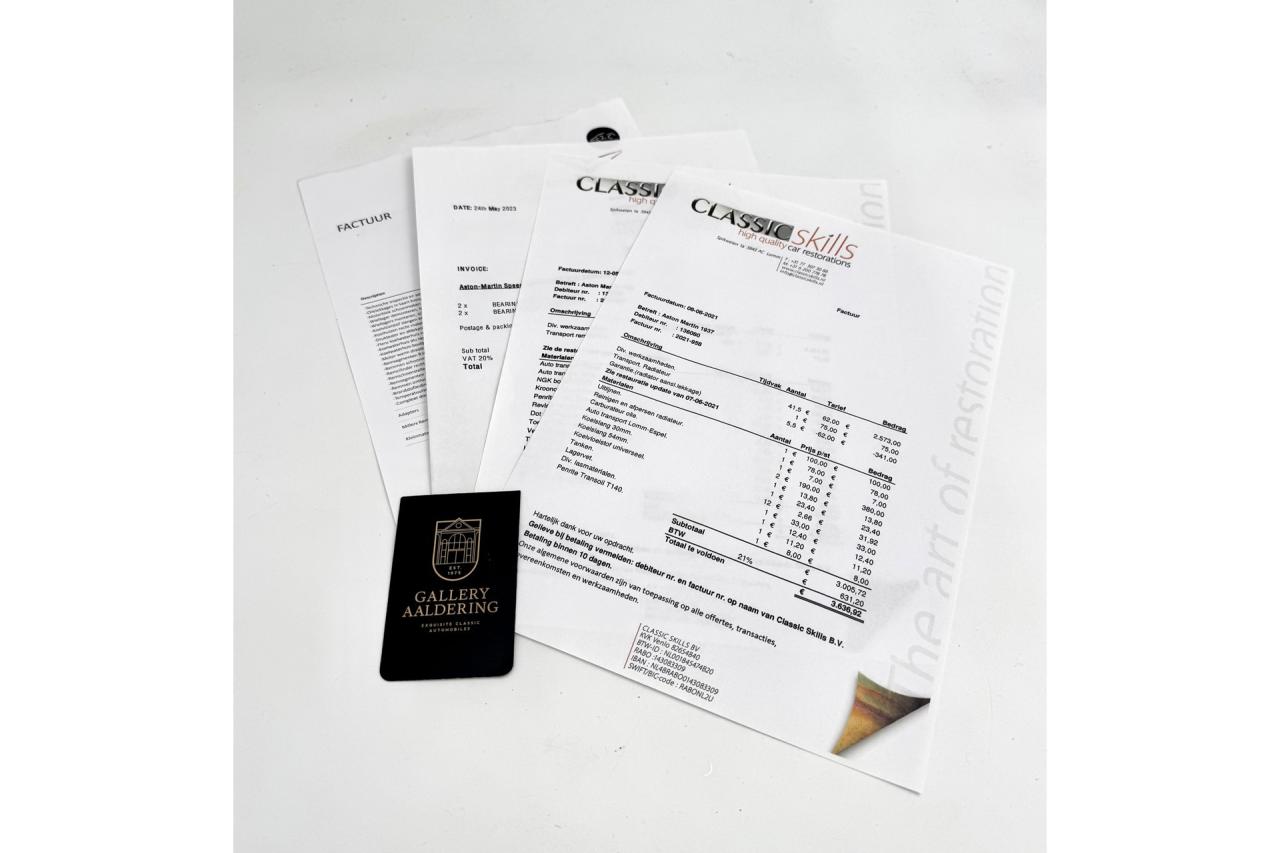 1937 Aston Martin 2 Litre Speed Model &ldquo;Still carrying Bertelli&rsquo;s coachwork&rdquo;