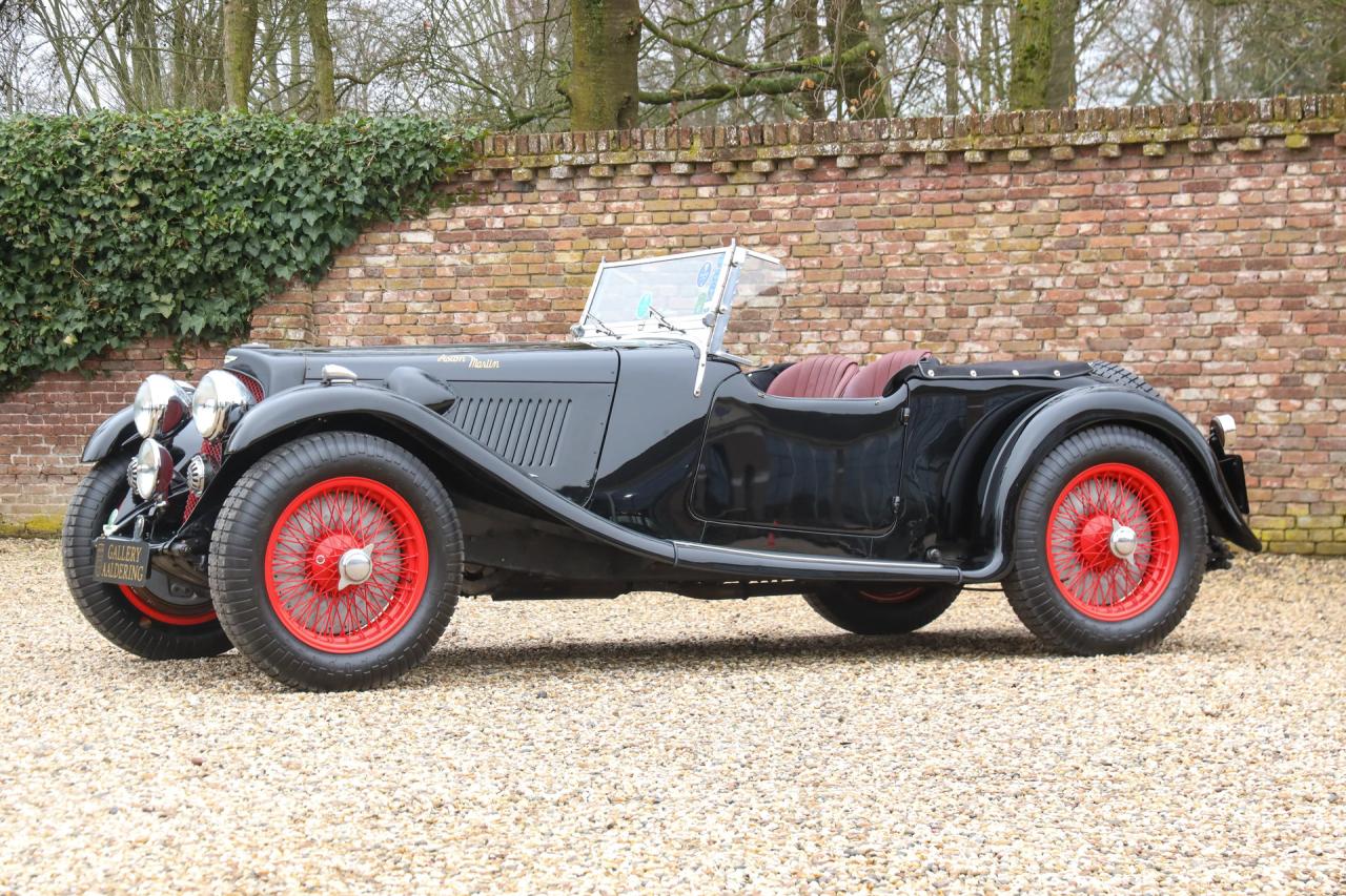 1937 Aston Martin 2 Litre Speed Model &ldquo;Still carrying Bertelli&rsquo;s coachwork&rdquo;