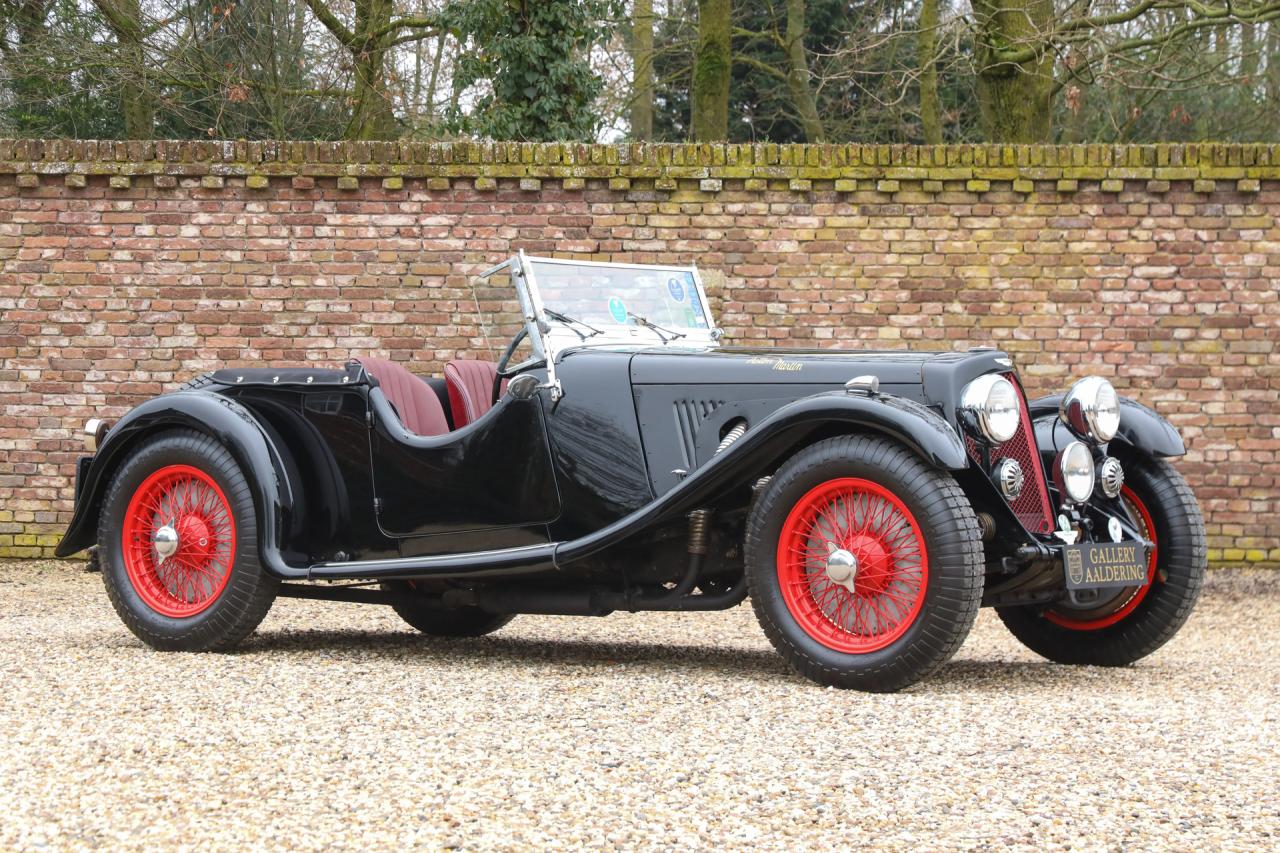 1937 Aston Martin 2 Litre Speed Model &ldquo;Still carrying Bertelli&rsquo;s coachwork&rdquo;