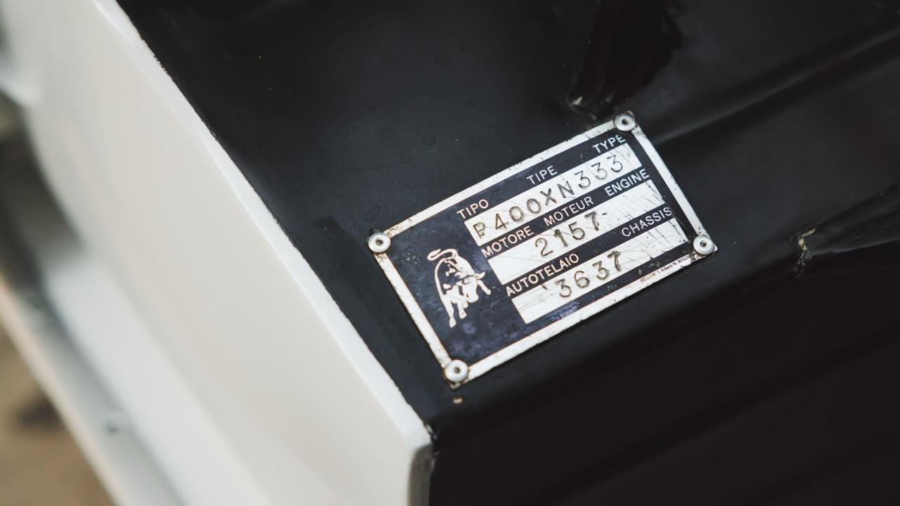 1968 Lamborghini Miura P400