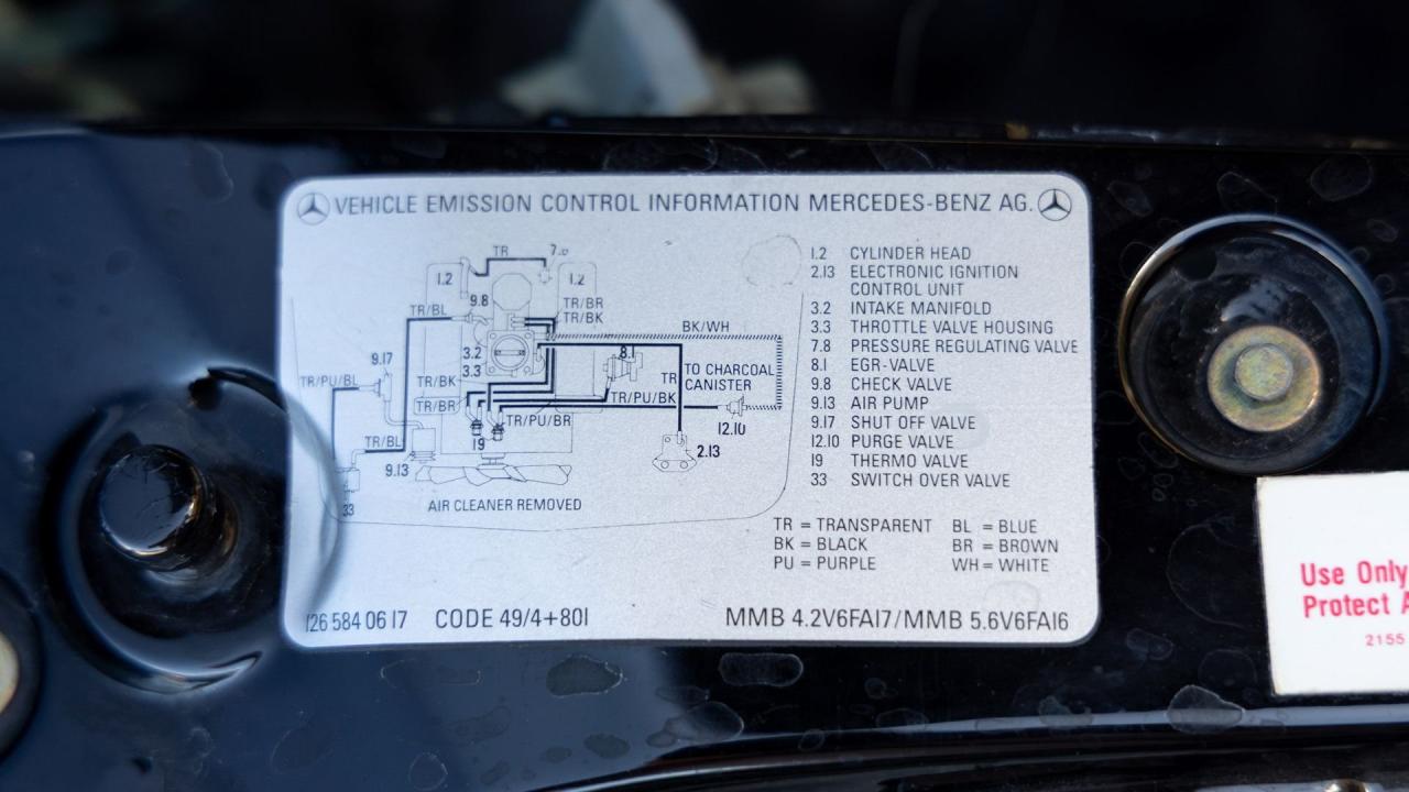 1991 Mercedes - Benz 560 SEC