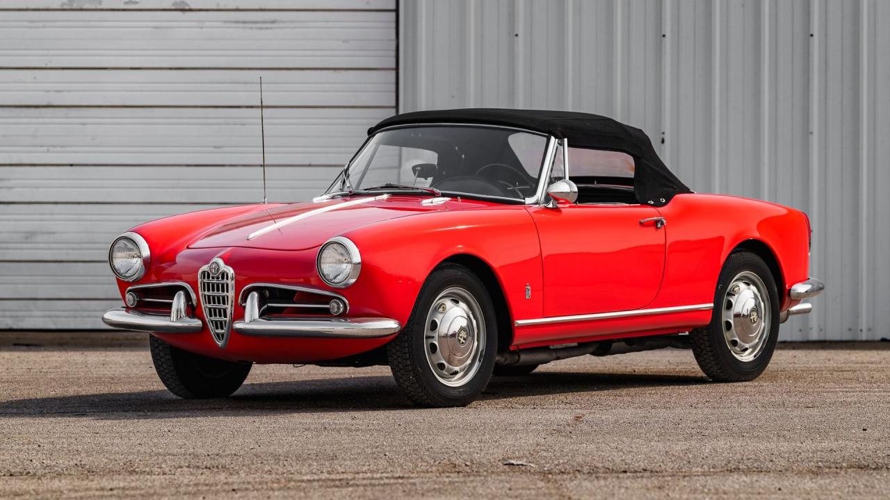 1961 Alfa Romeo Giulietta Spider