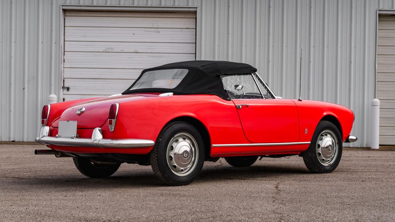 1961 Alfa Romeo Giulietta Spider