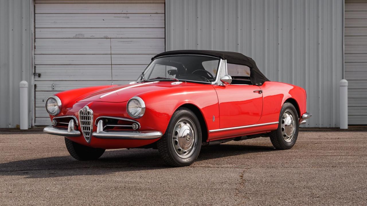1961 Alfa Romeo Giulietta Spider