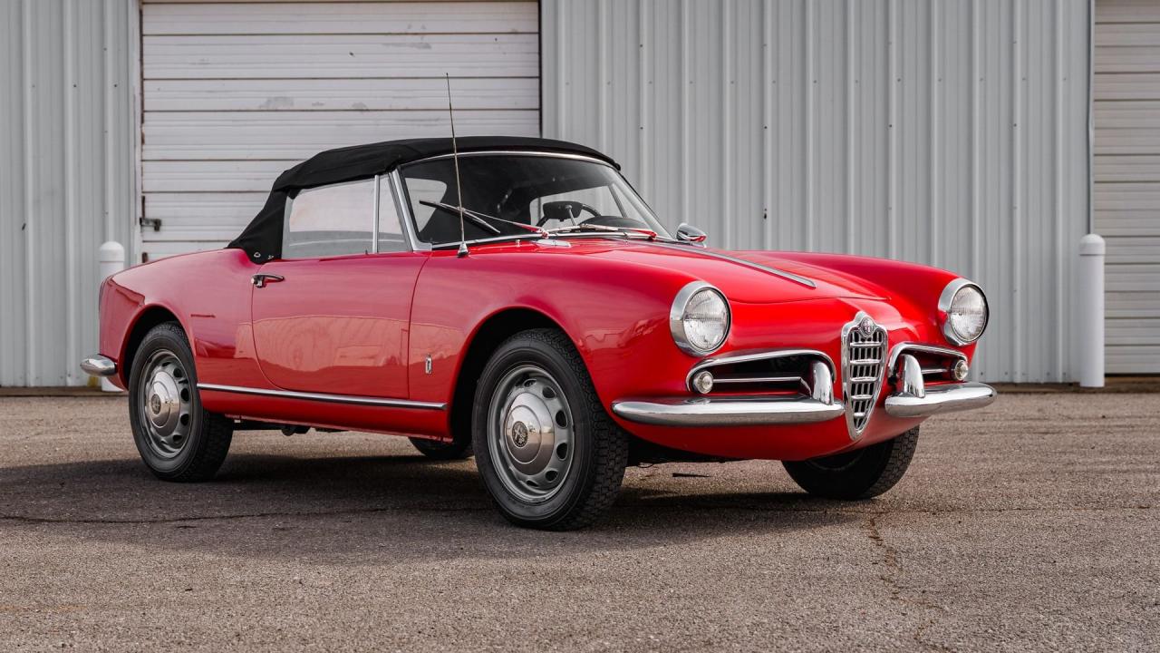1961 Alfa Romeo Giulietta Spider