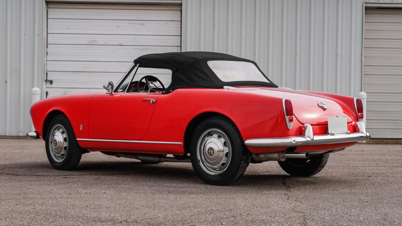 1961 Alfa Romeo Giulietta Spider