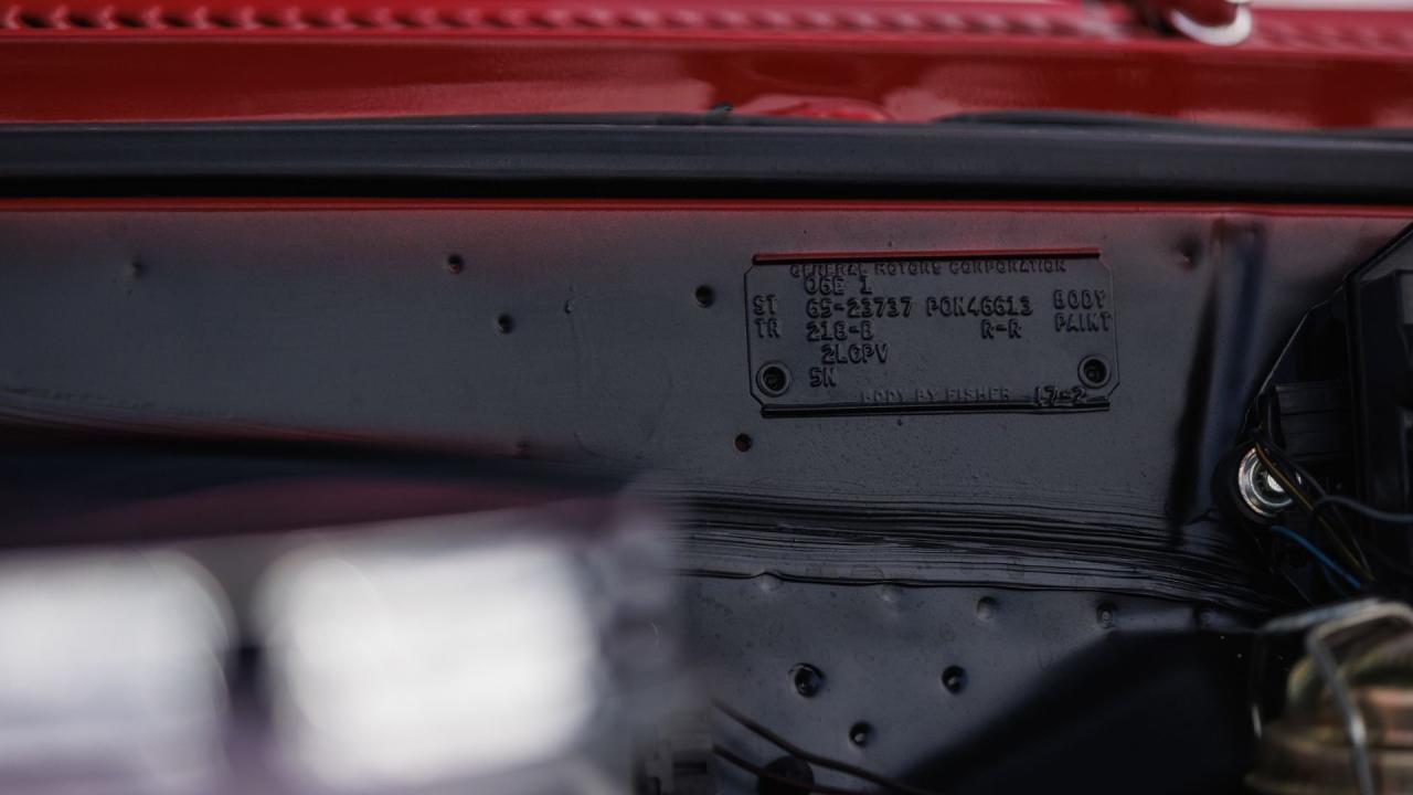 1965 Pontiac GTO 389/335 Hardtop Coupe