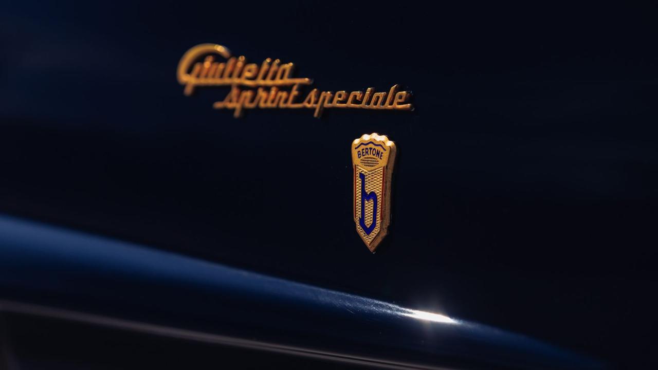 1961 Alfa Romeo Giulietta Sprint Speciale