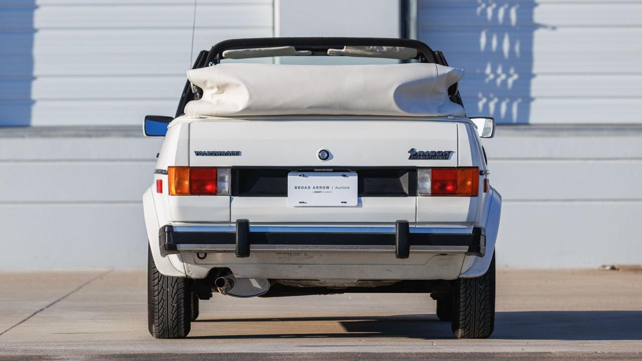 1983 Volkswagen Wolfsburg Limited Edition Rabbit Convertible