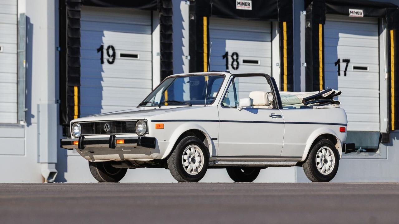 1983 Volkswagen Wolfsburg Limited Edition Rabbit Convertible