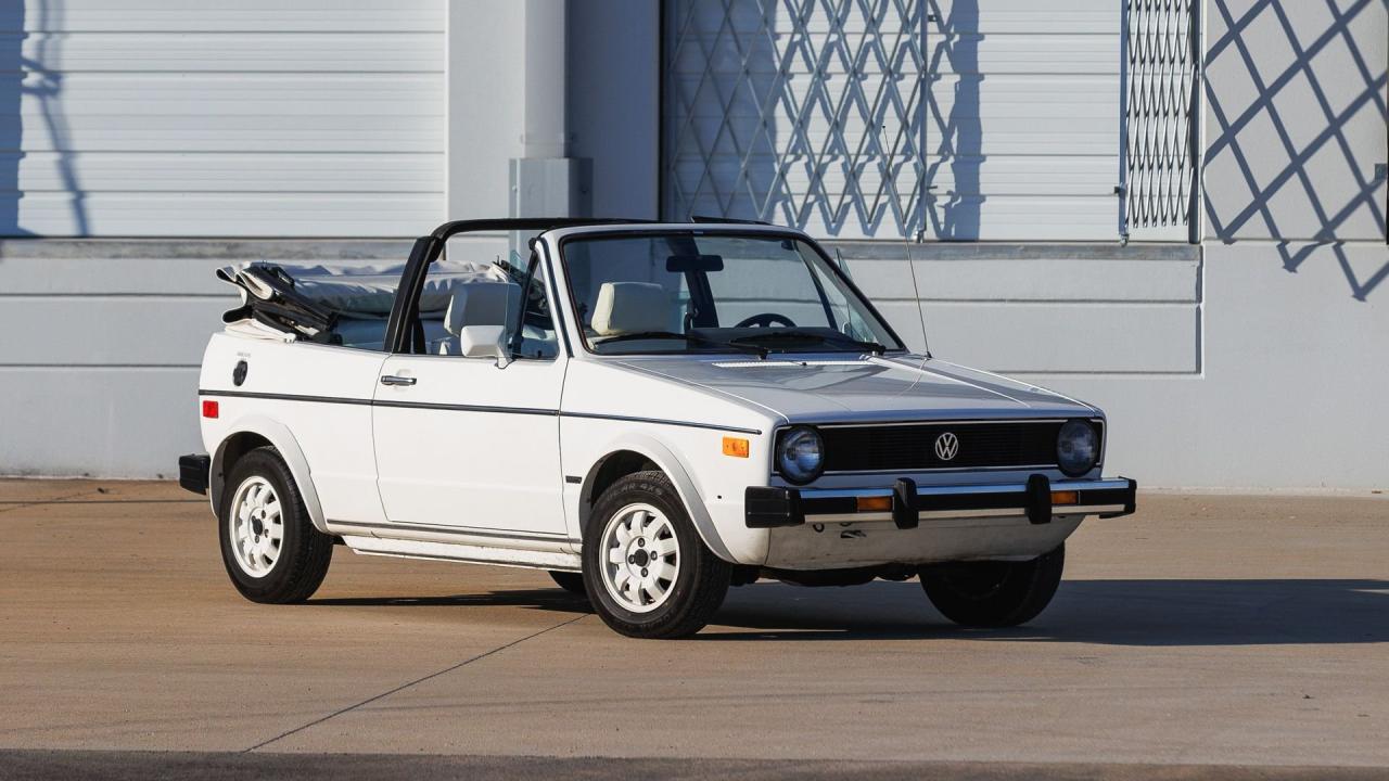 1983 Volkswagen Wolfsburg Limited Edition Rabbit Convertible