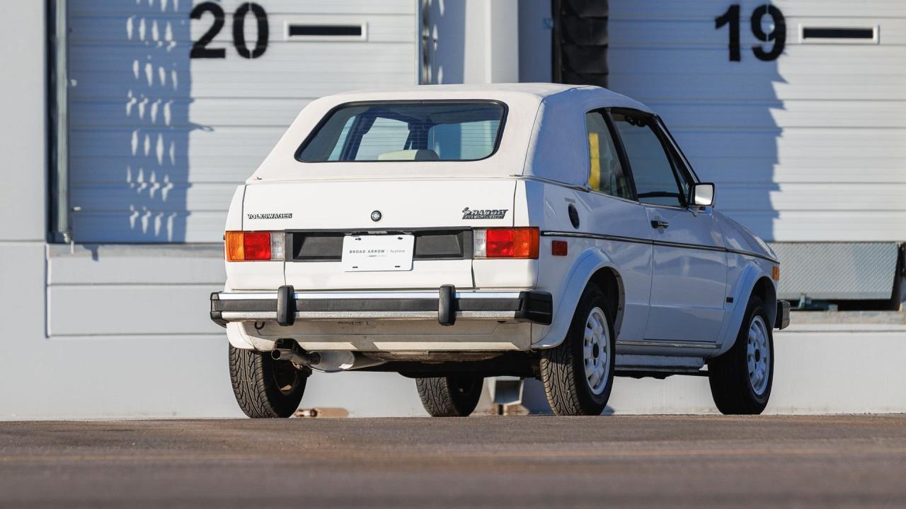 1983 Volkswagen Wolfsburg Limited Edition Rabbit Convertible