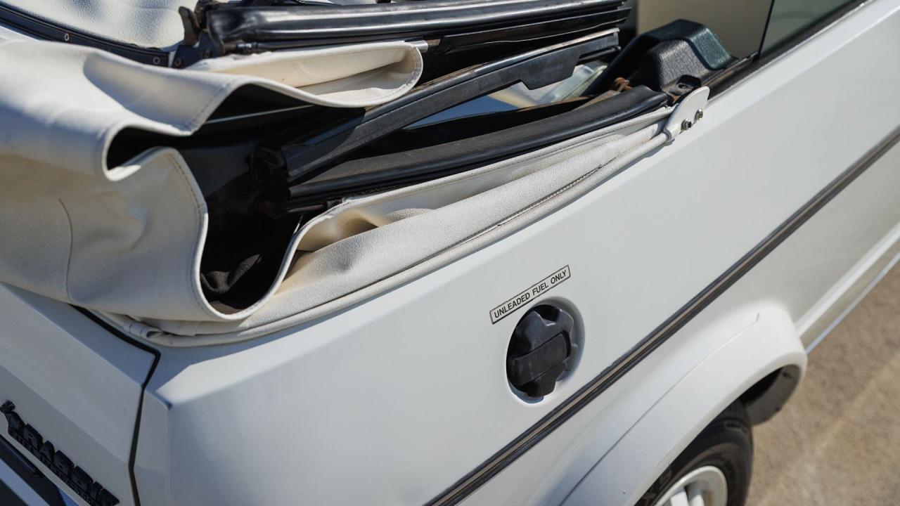 1983 Volkswagen Wolfsburg Limited Edition Rabbit Convertible