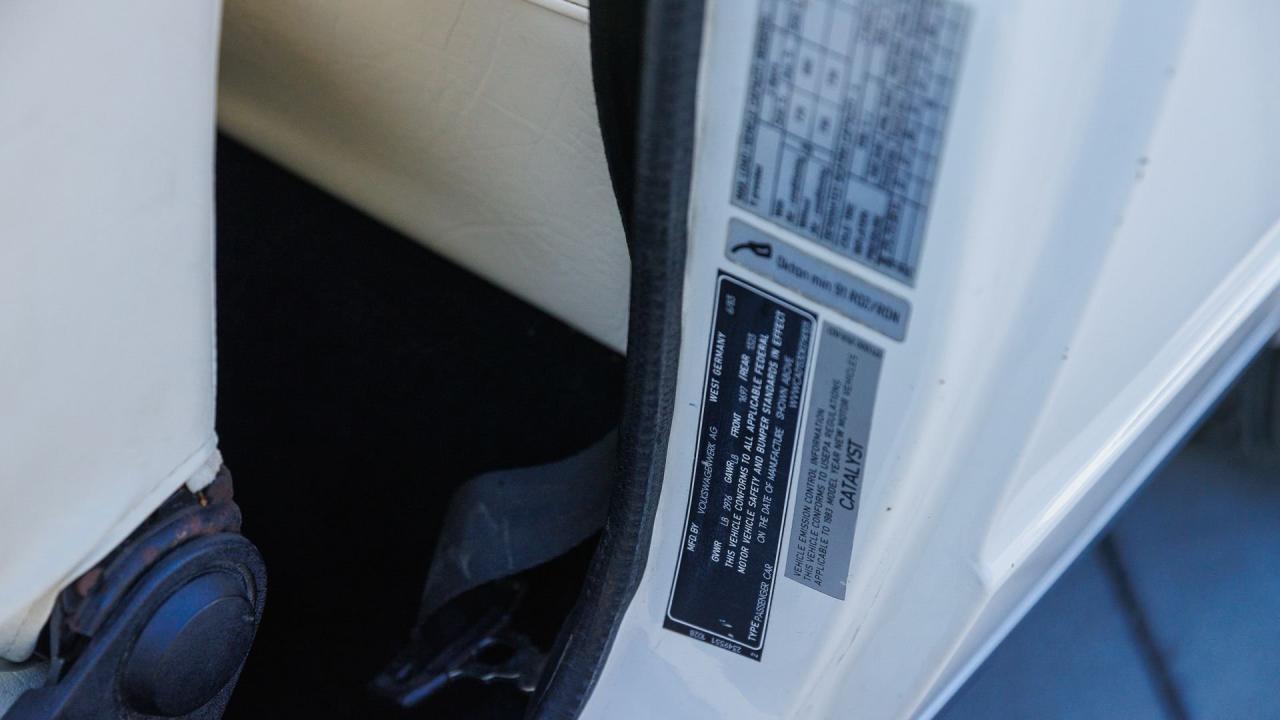 1983 Volkswagen Wolfsburg Limited Edition Rabbit Convertible