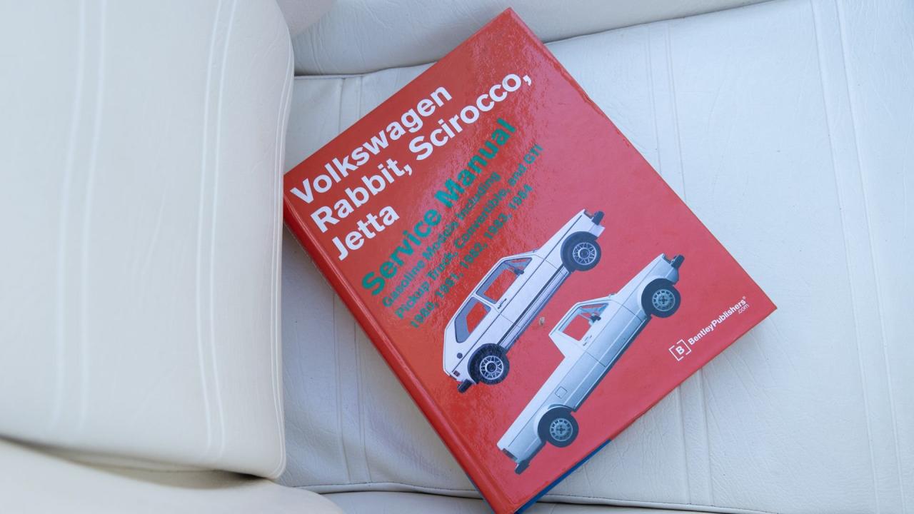 1983 Volkswagen Wolfsburg Limited Edition Rabbit Convertible