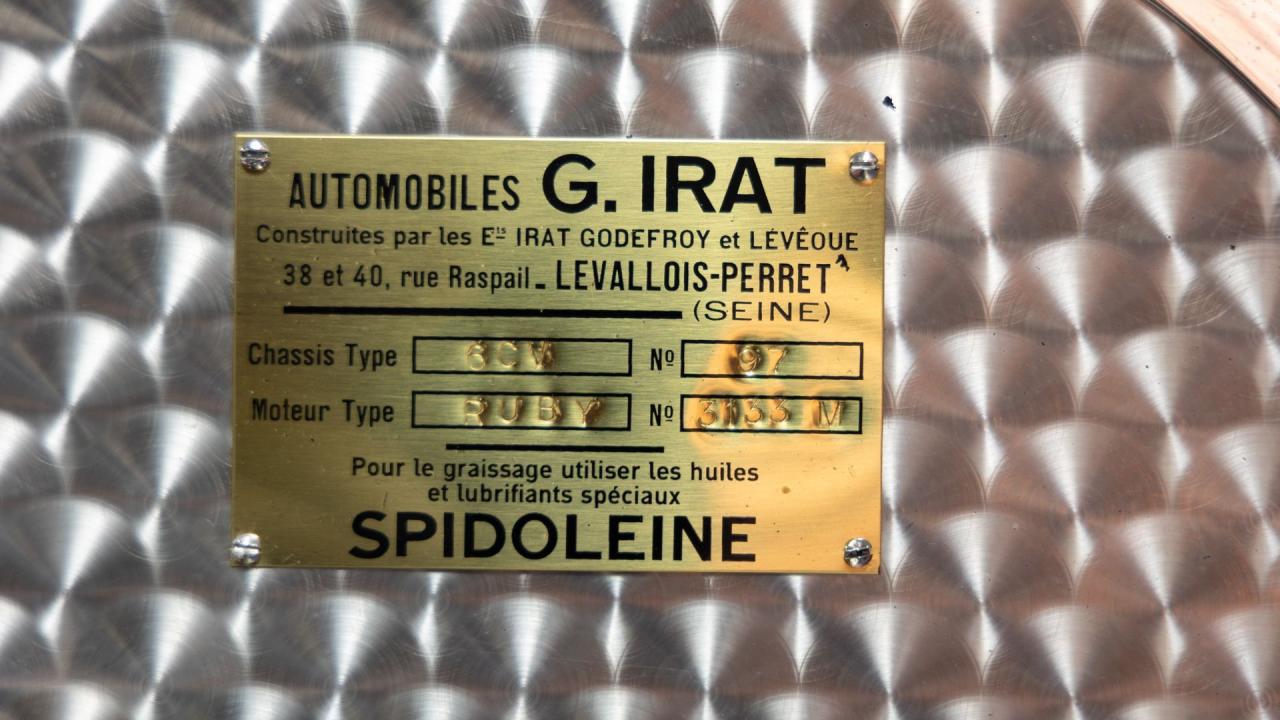 1935 Georges Irat 5 CV