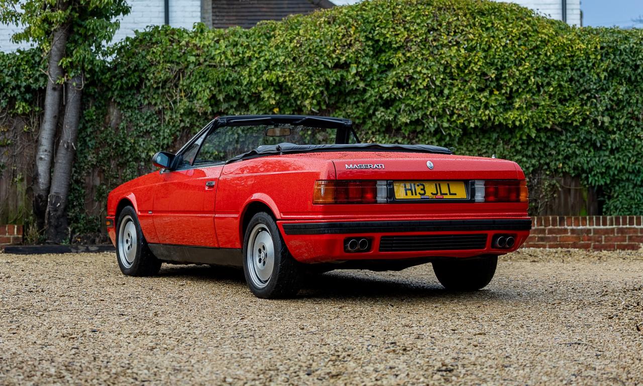 1991 Maserati Bi-Turbo Spyder SE by Zagato