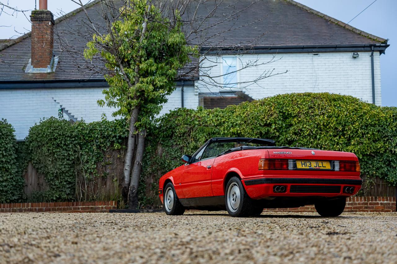 1991 Maserati Bi-Turbo Spyder SE by Zagato