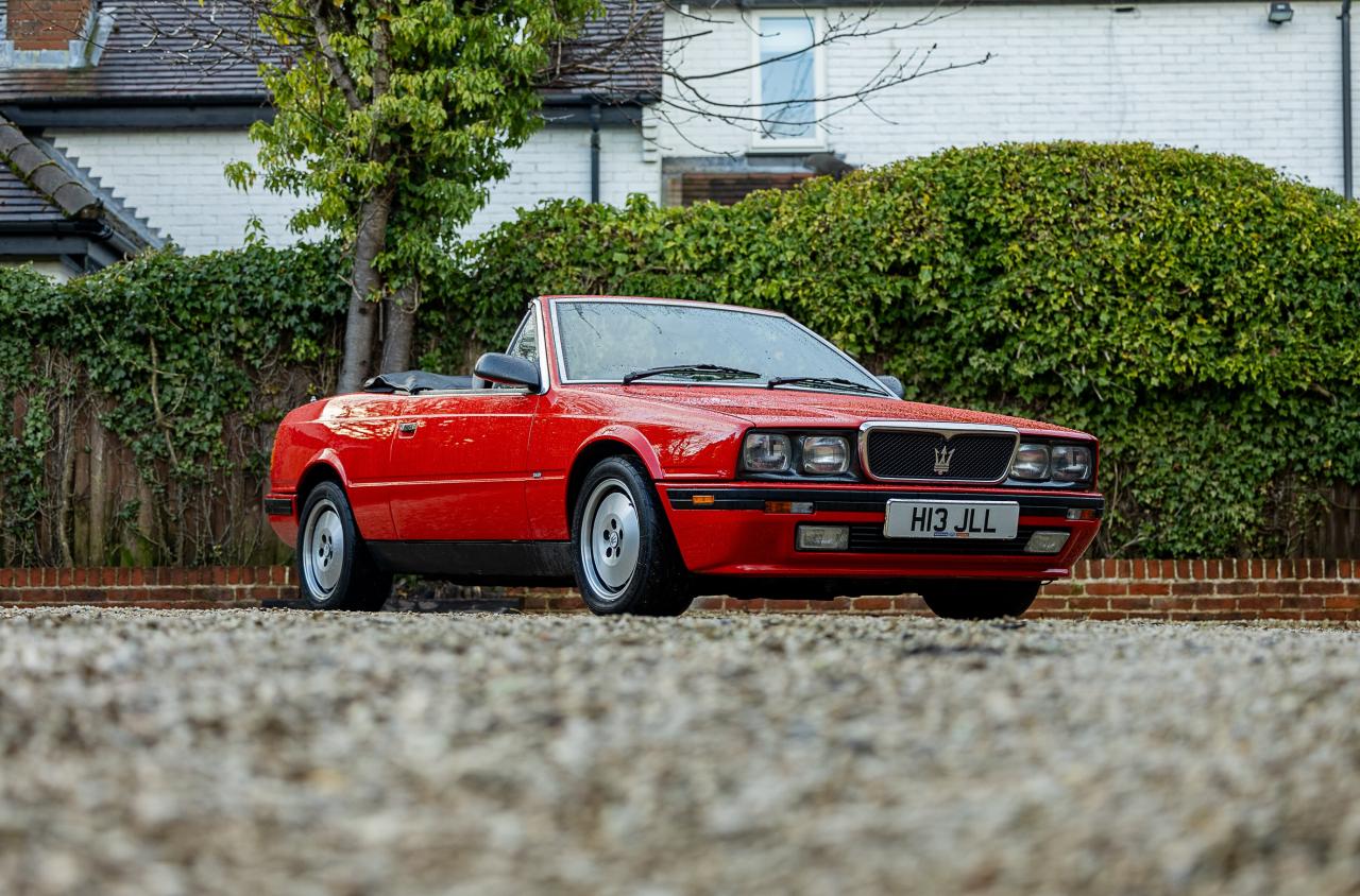 1991 Maserati Bi-Turbo Spyder SE by Zagato