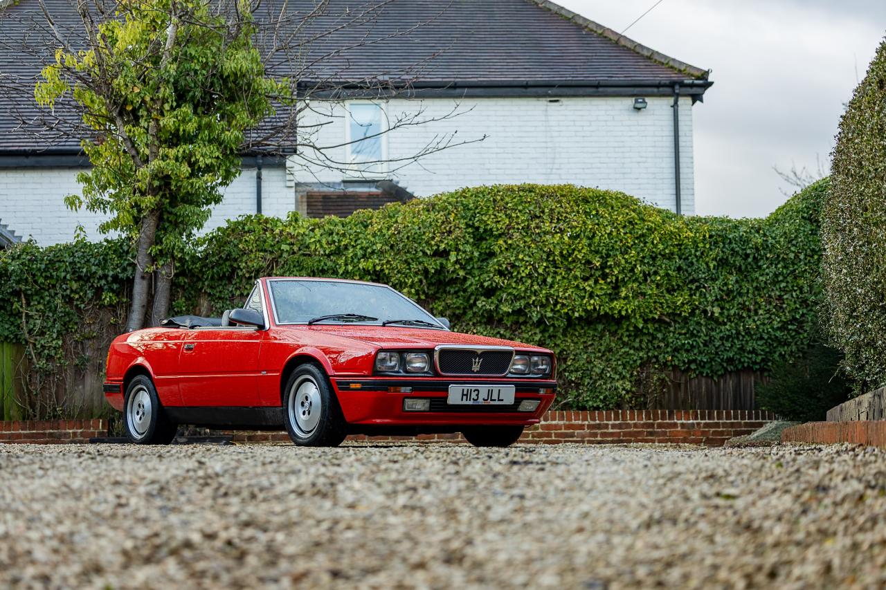 1991 Maserati Bi-Turbo Spyder SE by Zagato