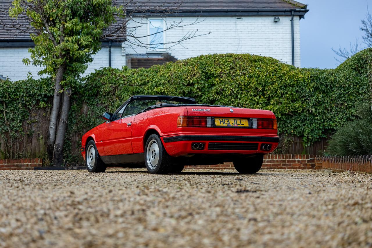1991 Maserati Bi-Turbo Spyder SE by Zagato