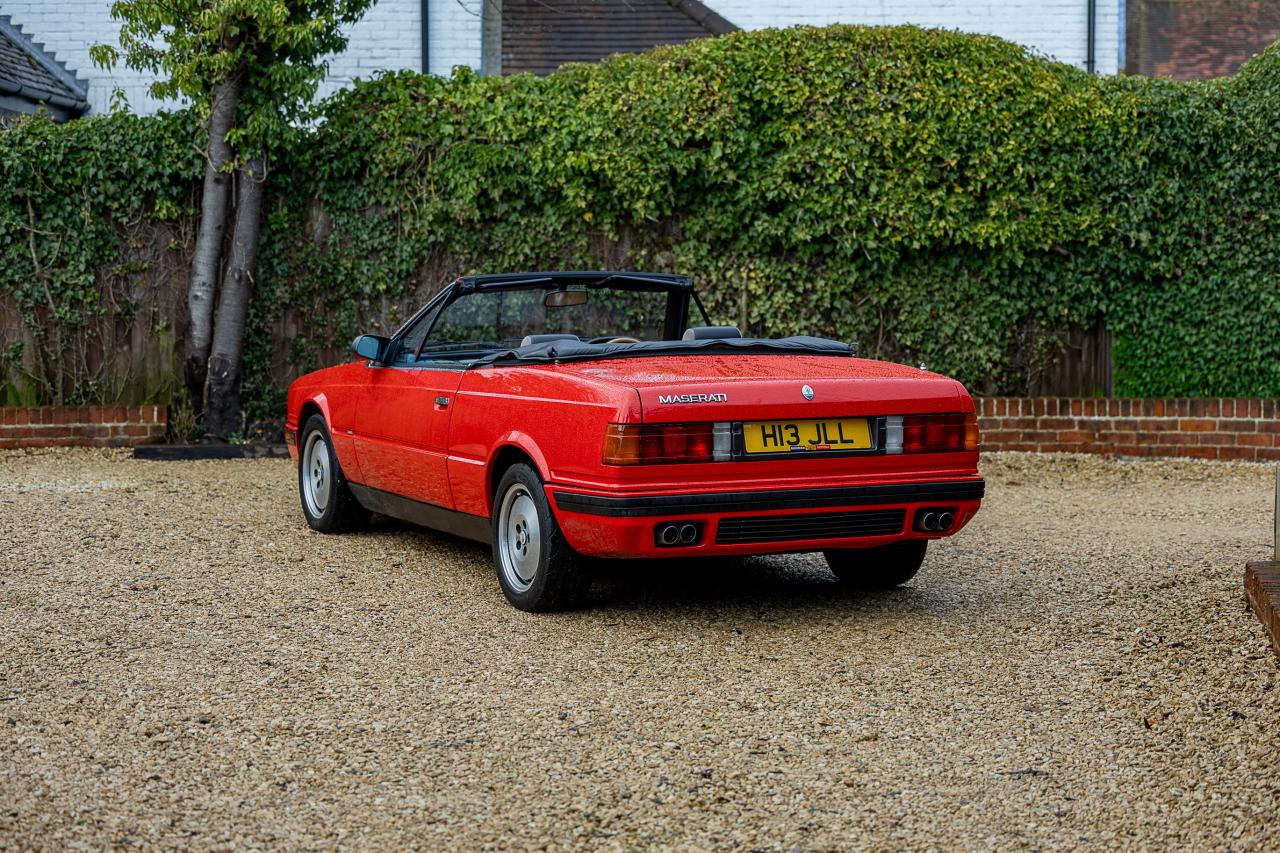 1991 Maserati Bi-Turbo Spyder SE by Zagato
