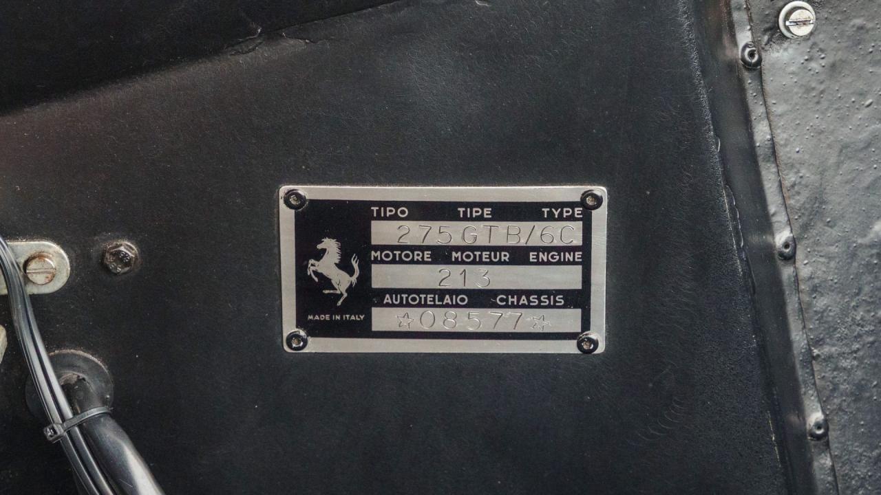 1966 Ferrari 275 GTB/6C
