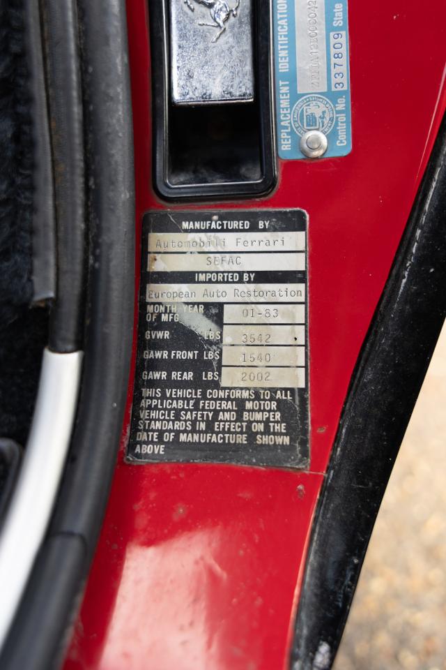 1983 Ferrari 308 GTBi