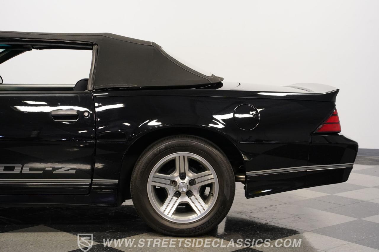 1989 Chevrolet Camaro IROC-Z Convertible