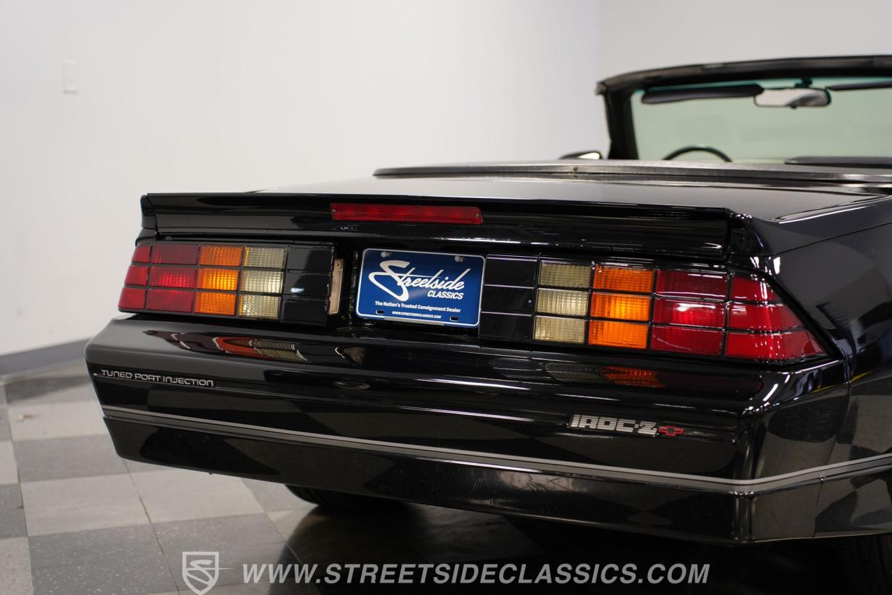1989 Chevrolet Camaro IROC-Z Convertible