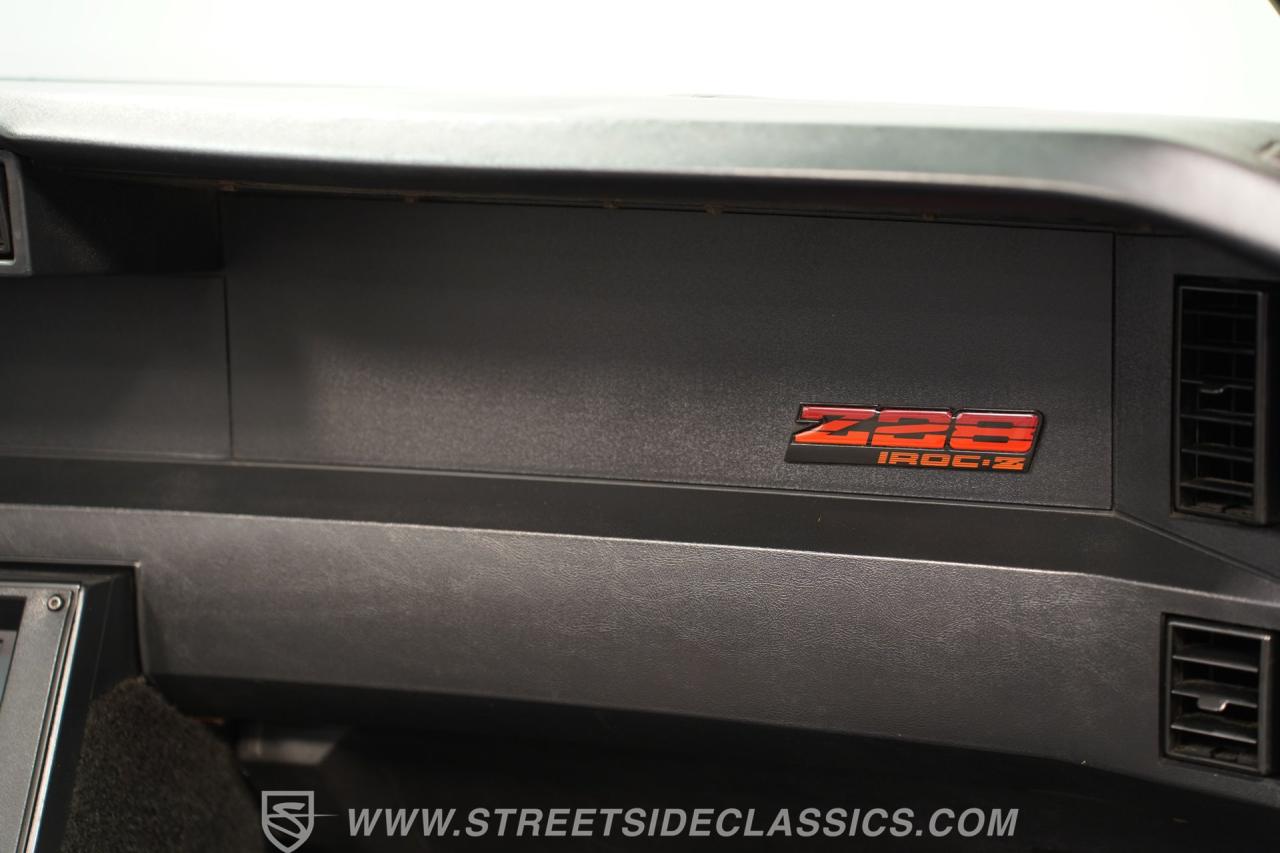1989 Chevrolet Camaro IROC-Z Convertible