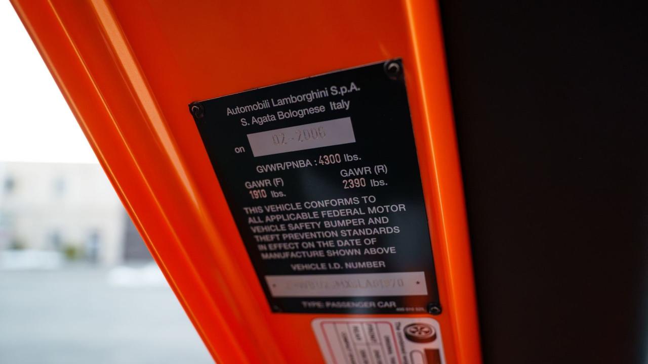 2006 Lamborghini Murci&eacute;lago Roadster