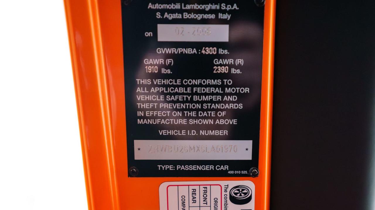 2006 Lamborghini Murci&eacute;lago Roadster